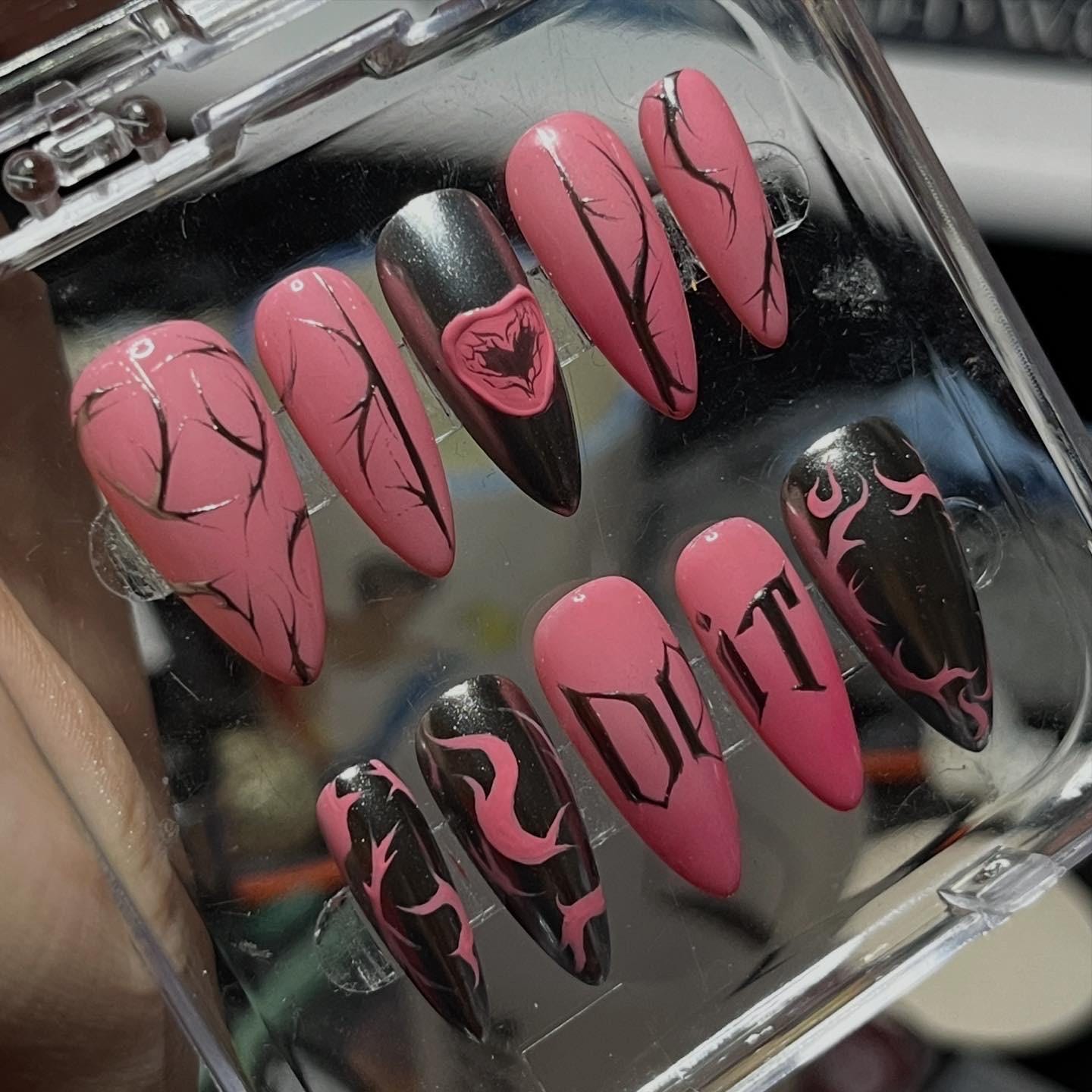 stray Kids Do It Benutzerdefinierte Presse Auf Nagelset stray Kids Do It Benutzerdefinierte Presse Auf Nagelset von Etsy - HibouNails