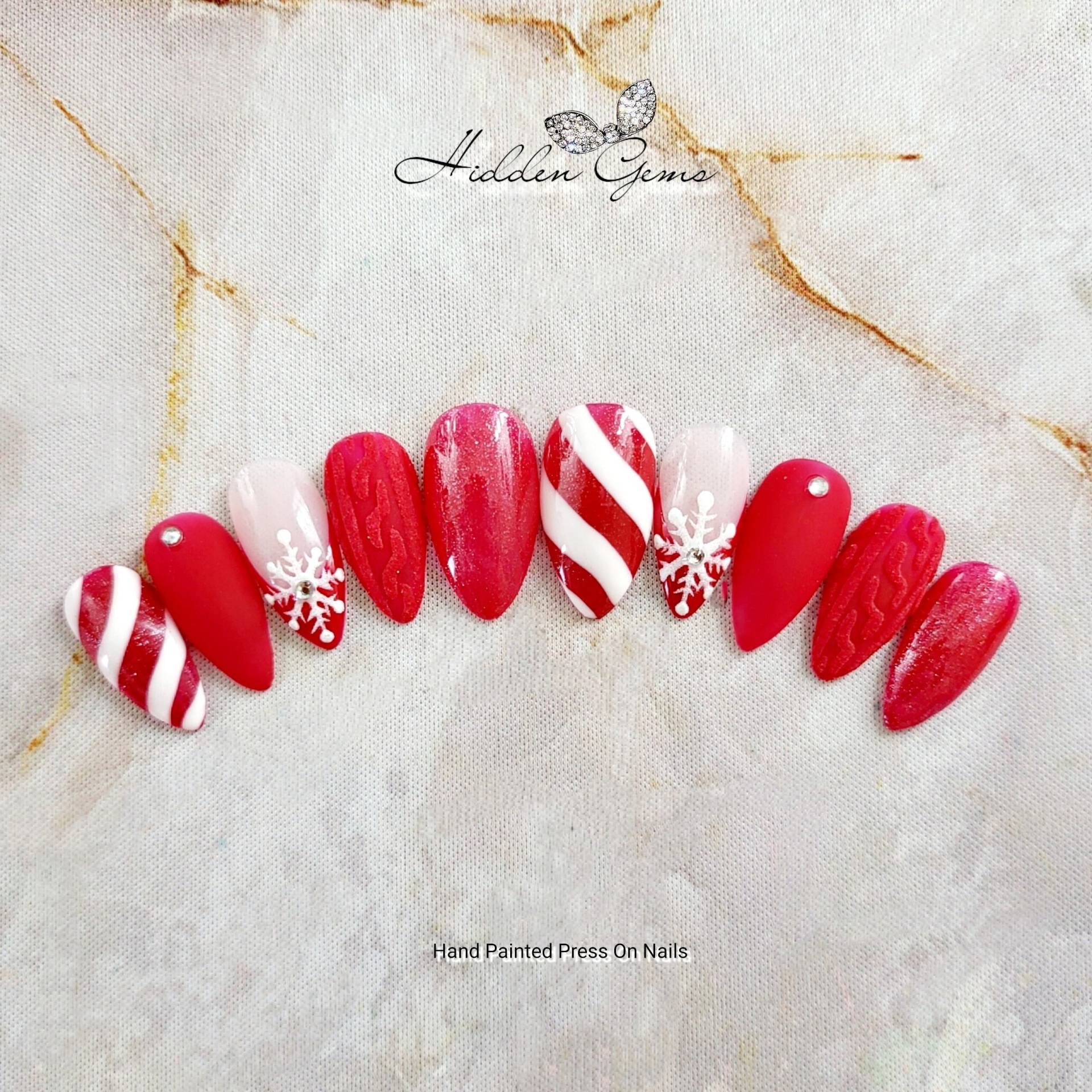 Weihnachten Einfache Ausgabe Drücken Sie Auf Die Nägel | Falsche Luxus Bestseller Bester Nagel-Shop Trending Weihnachten Einfache Ausgabe Drücken Sie Auf Die Nägel | Falsche Luxus Bestseller Bester Nagel-Shop Trending von Etsy - HiddenGemsNailShop