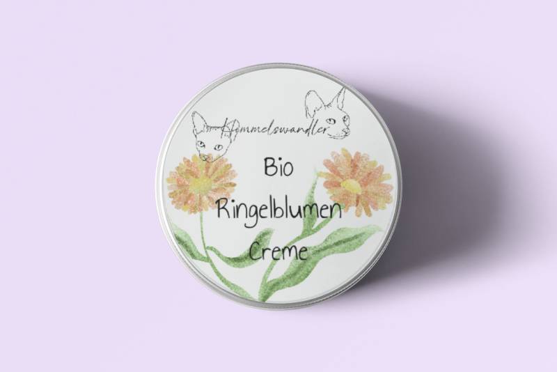 Bio Ringelblumencreme, Vegane Handgemachte Pflege von Etsy - Himmelswandler