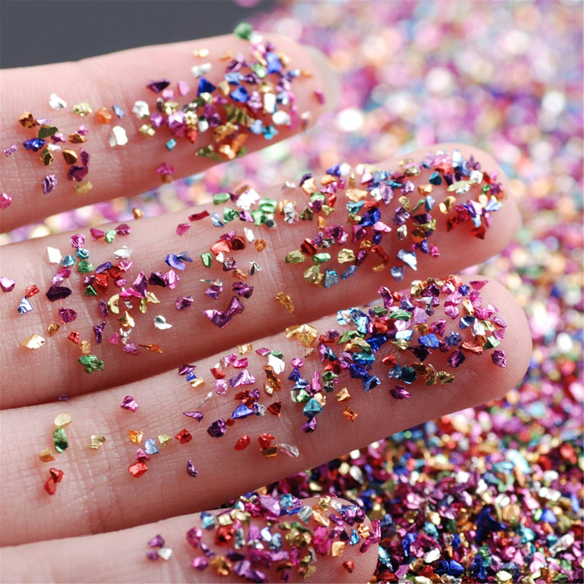 50G/Packung Bling Bunte Glasnagel Pailletten Crushed Pulver Unregelmäßige Steine Flocken 3D Spitzen Gebrochen Nail Art Maniküre Resin Diy 50G/Packung Bling Bunte Glasnagel Pailletten Crushed Pulver Unregelmäßige Steine Flocken 3D Spitzen Gebrochen Nail Art Maniküre Resin Diy von Etsy - HisenleeDIY