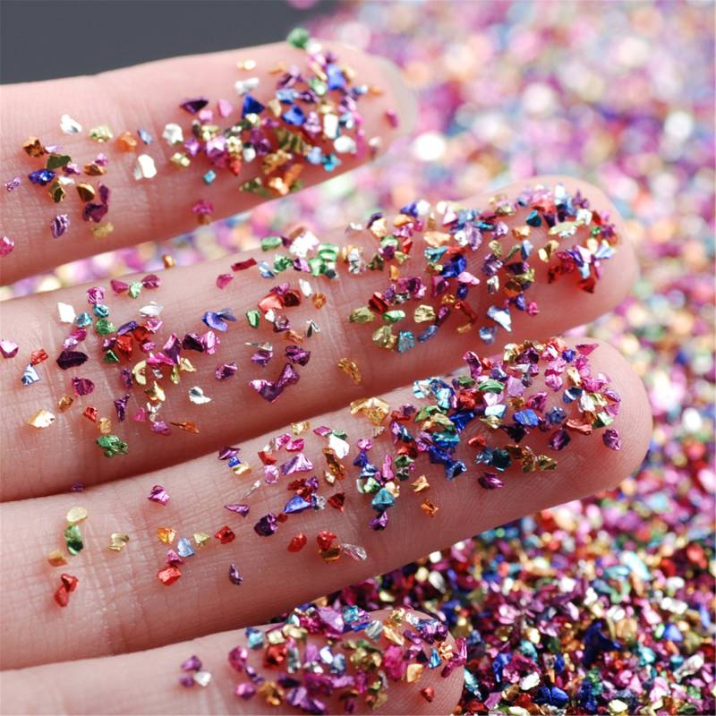 50G/Packung Bling Bunte Glasnagel Pailletten Crushed Pulver Unregelmäßige Steine Flocken 3D Spitzen Gebrochen Nail Art Maniküre Resin Diy 50G/Packung Bling Bunte Glasnagel Pailletten Crushed Pulver Unregelmäßige Steine Flocken 3D Spitzen Gebrochen Nail Art Maniküre Resin Diy von Etsy - HisenleeDIY