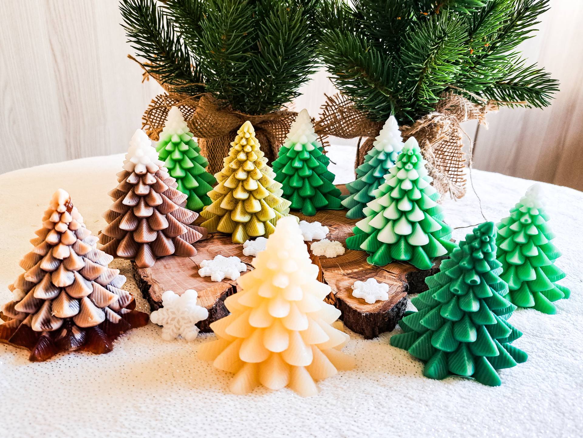 Handmade Seife Weihnachtsbaum Mit Winterlichen Duft von Etsy - HobbybastlerShop