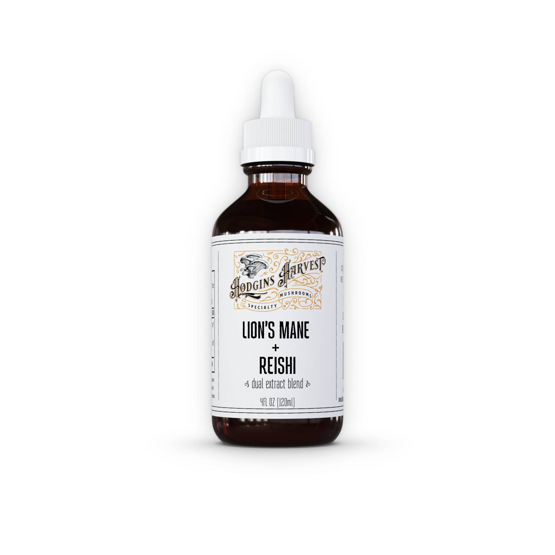Bio Löwenmähne + Reishi Dual Extrakt Tinktur Bio Löwenmähne + Reishi Dual Extrakt Tinktur von Etsy - HodginsHarvest