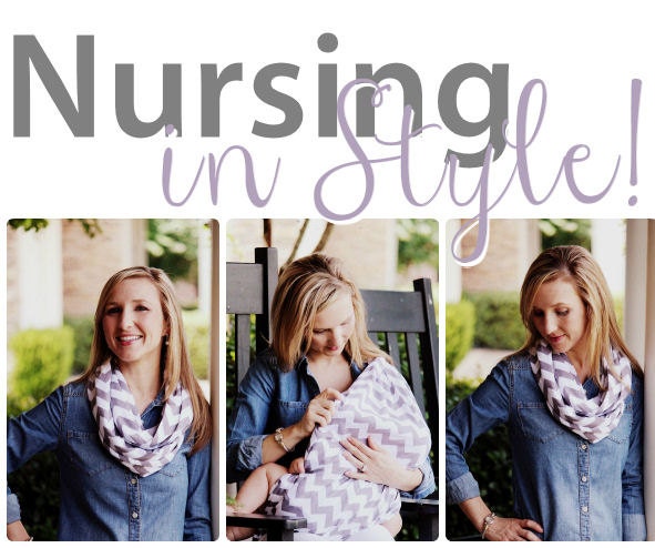 Sale Mid Century Stillschal - Grey Chevron, in Weiß von Etsy - HoldMeCloseNursing