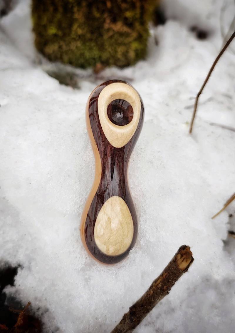 Handschmeichelnder Holzmassagestab von Etsy - HolzLuestling