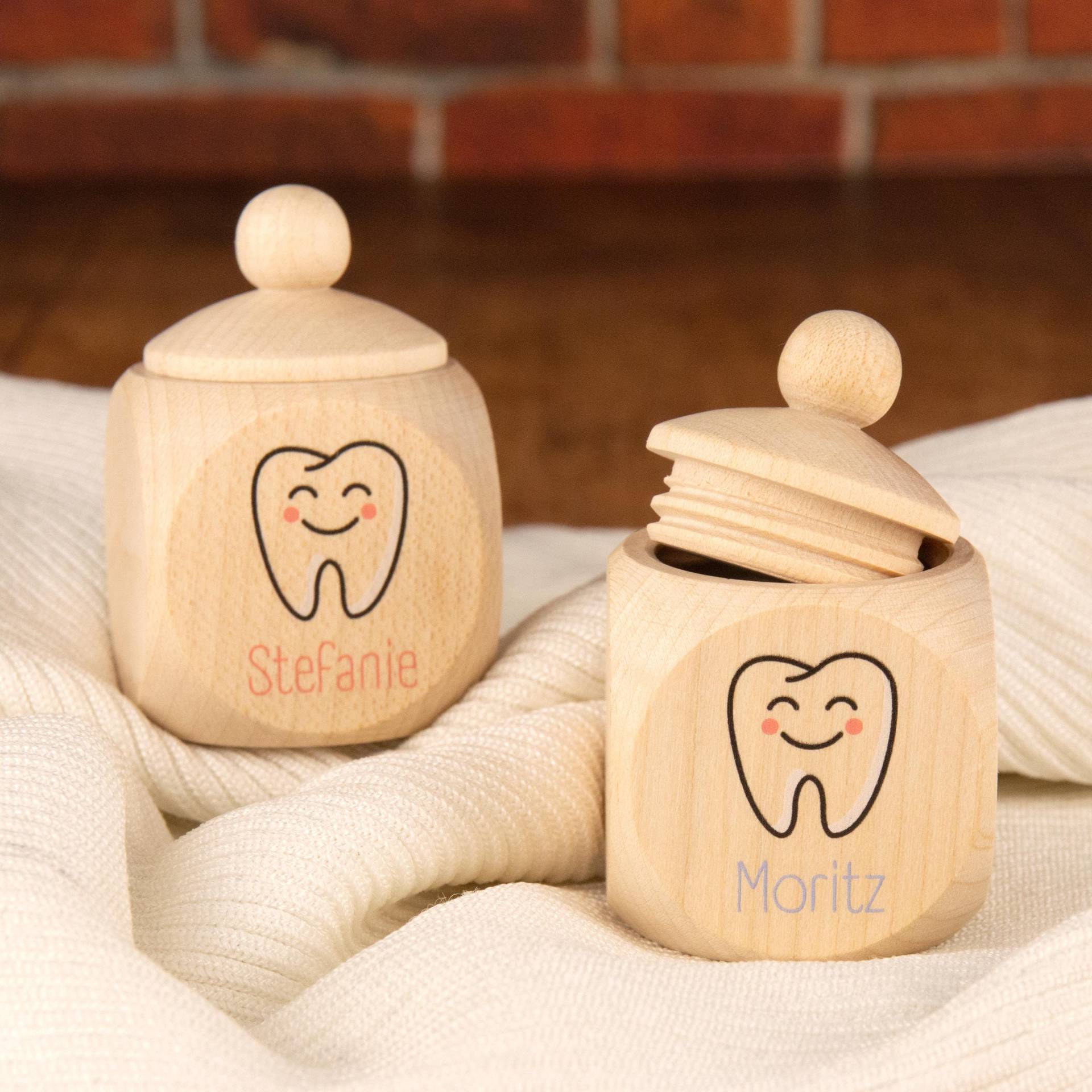 Zahndose, Milchzahndose, Milchzahndose Name, Zahndose Personalisiert, Geschenke Geburt, Mädchen, Zahnfee, Milchzahnbox von Etsy - HolzdesignChWalch