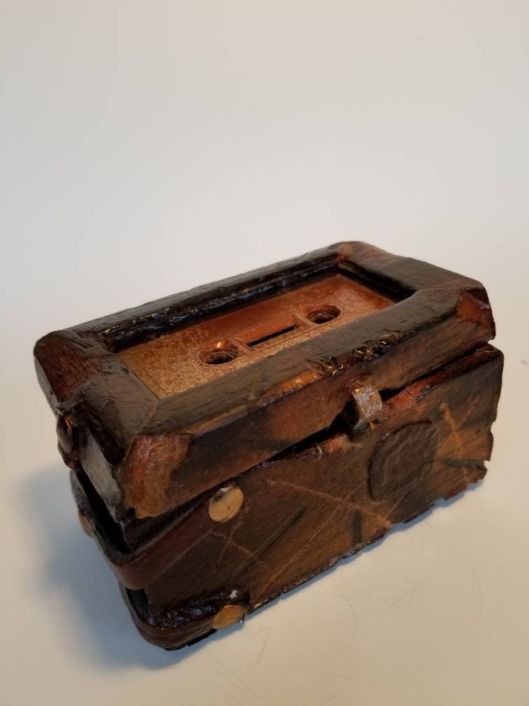 Kassettenband Bart Oil Box. 3Oz von Etsy - HomerCutsBeardOil
