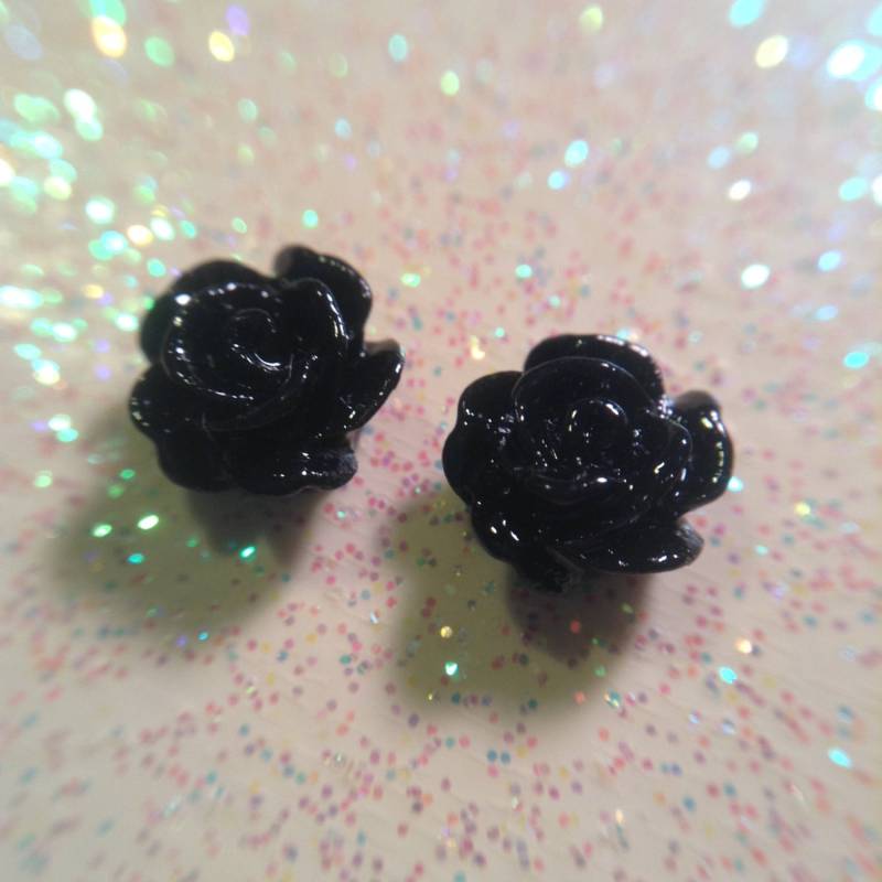 Set Von Sechs Blumennagel Charms - Nail Art von Etsy - HoneyBunnyLacquer