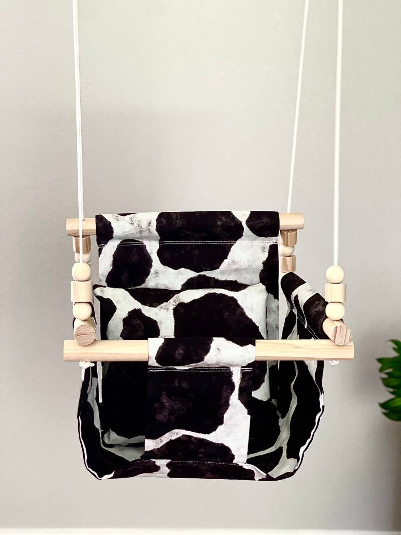 Baby Kuh Druck Stoffschaukel Indoor Outdoor Kleinkinder Schaukel Hängematte Versandfertig Baby Kuh Druck Stoffschaukel Indoor Outdoor Kleinkinder Schaukel Hängematte Versandfertig von Etsy - HoneyCombNook
