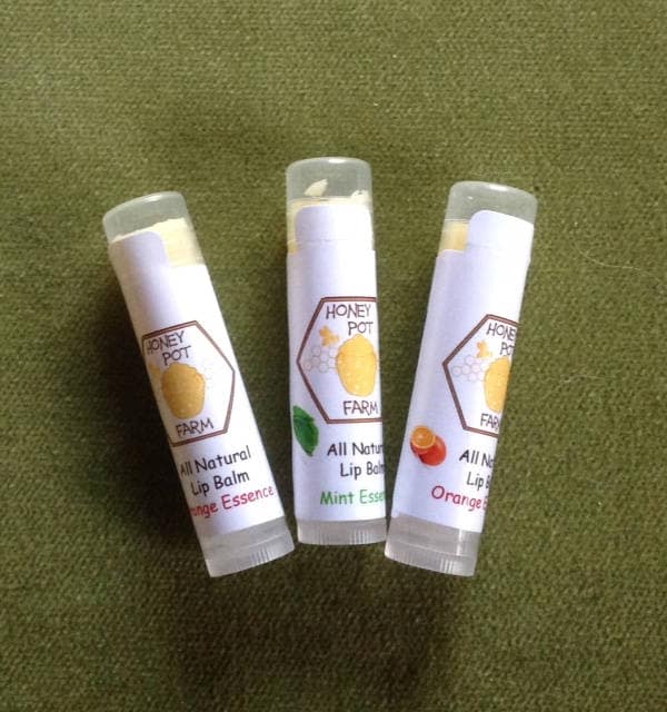 Handgemachter Lippenbalsam Mit Pflanzenölen Honigtopf Farm Für Chapped Lippen Chemisch-Freies Geschenk Männer, Frauen Und Kinder Natürliche von Etsy - HoneyPotFarm