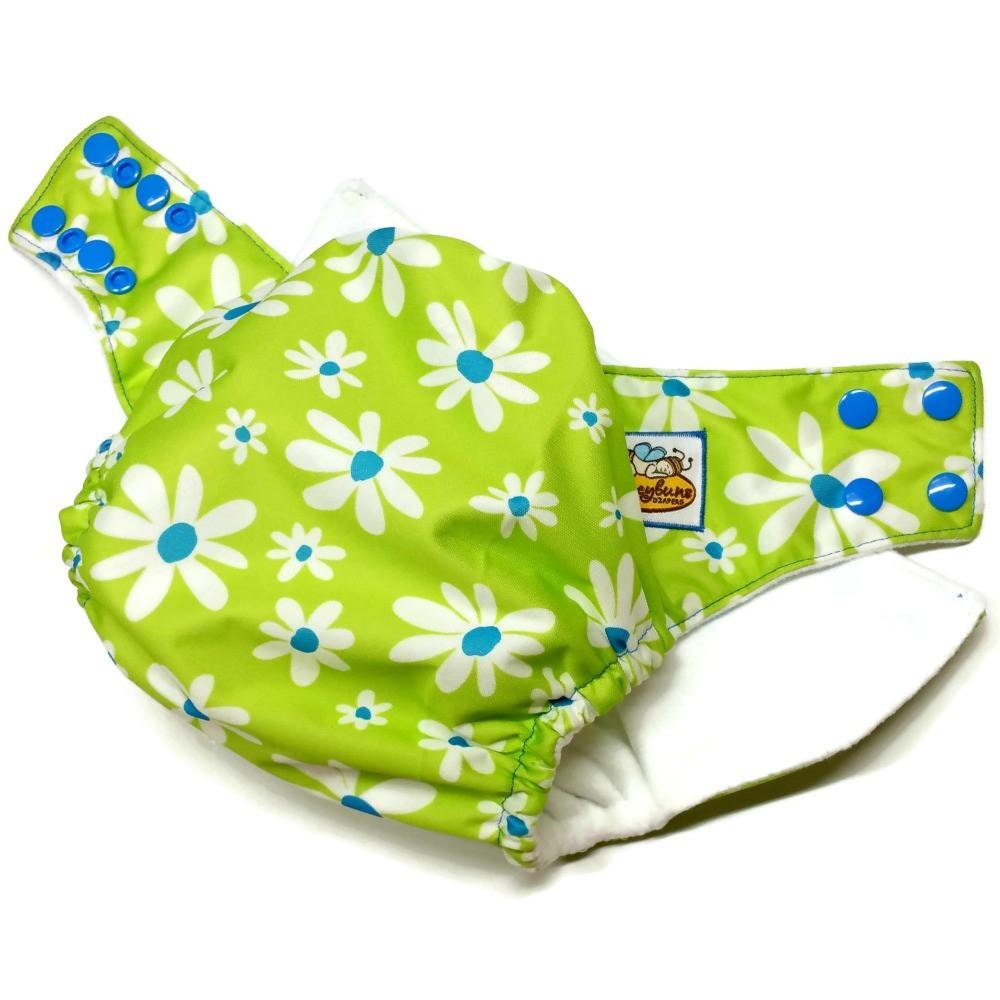 Grüne Gänseblümchen Pul Tasche Tuch Windel Grüne Gänseblümchen Pul Tasche Tuch Windel von Etsy - HoneybunsClothDiaper