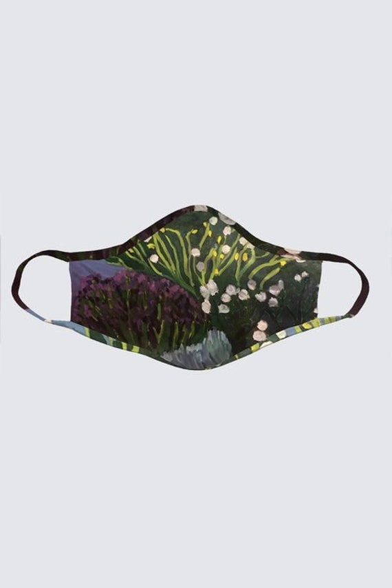 Rosengarten Gesichtsmaske 2Er Pack Rosengarten Gesichtsmaske 2Er Pack von Etsy - HoneyplumArtDesigns