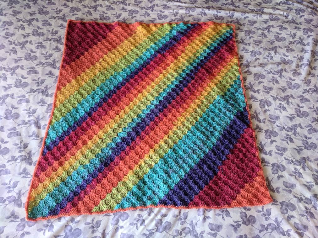Regenbogen Baby Decke ~~Kostenloser Versand Im Inland von Etsy - HookerForHire