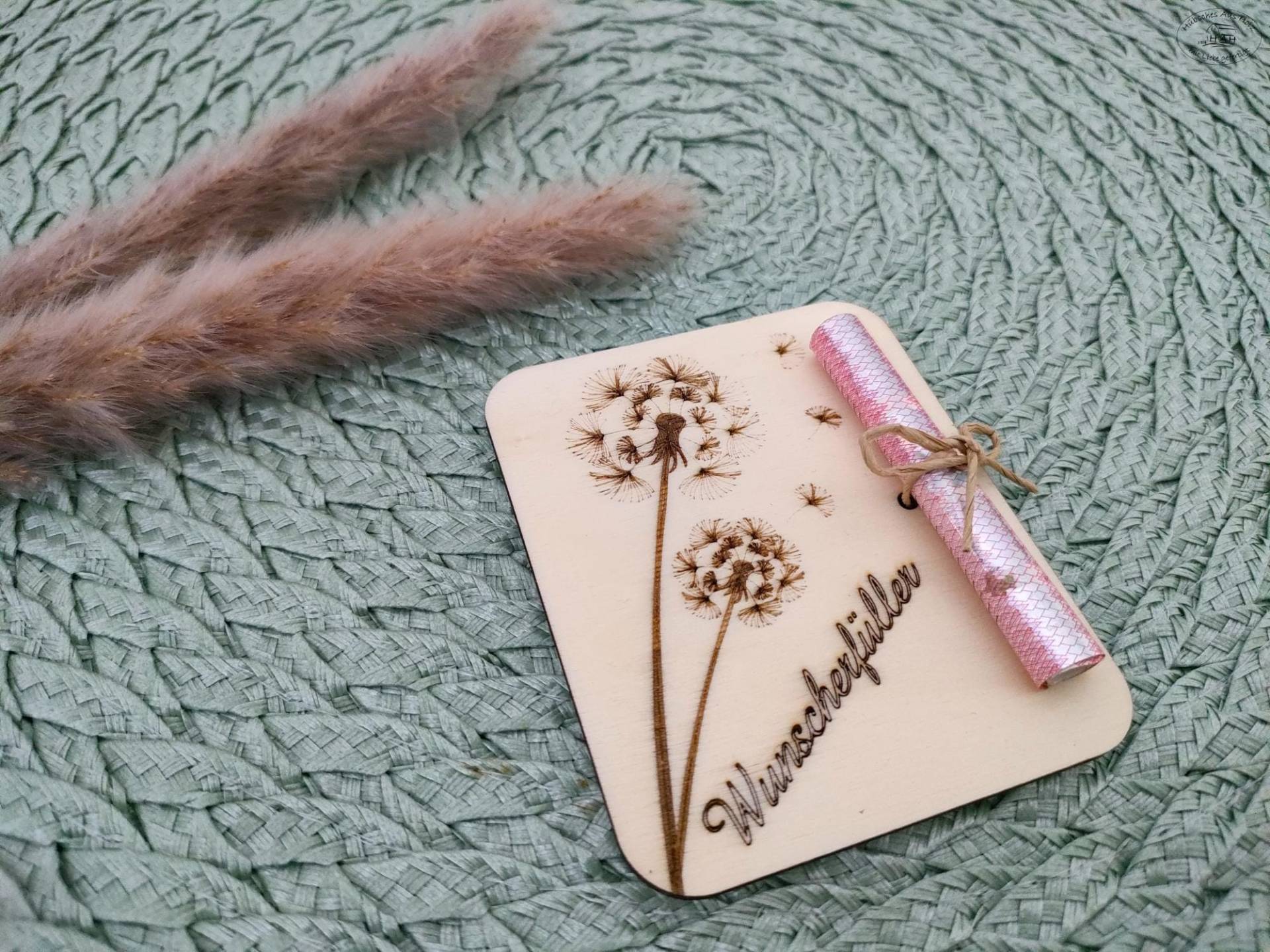 Geldgeschenkkarten Aus Holz/Wunscherfüller Gutschein Geburtstag Geldgeschenkverpackung von Etsy - HuebschesAusHolz