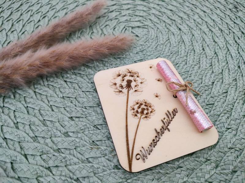 Geldgeschenkkarten Aus Holz/Wunscherfüller Gutschein Geburtstag Geldgeschenkverpackung von Etsy - HuebschesAusHolz