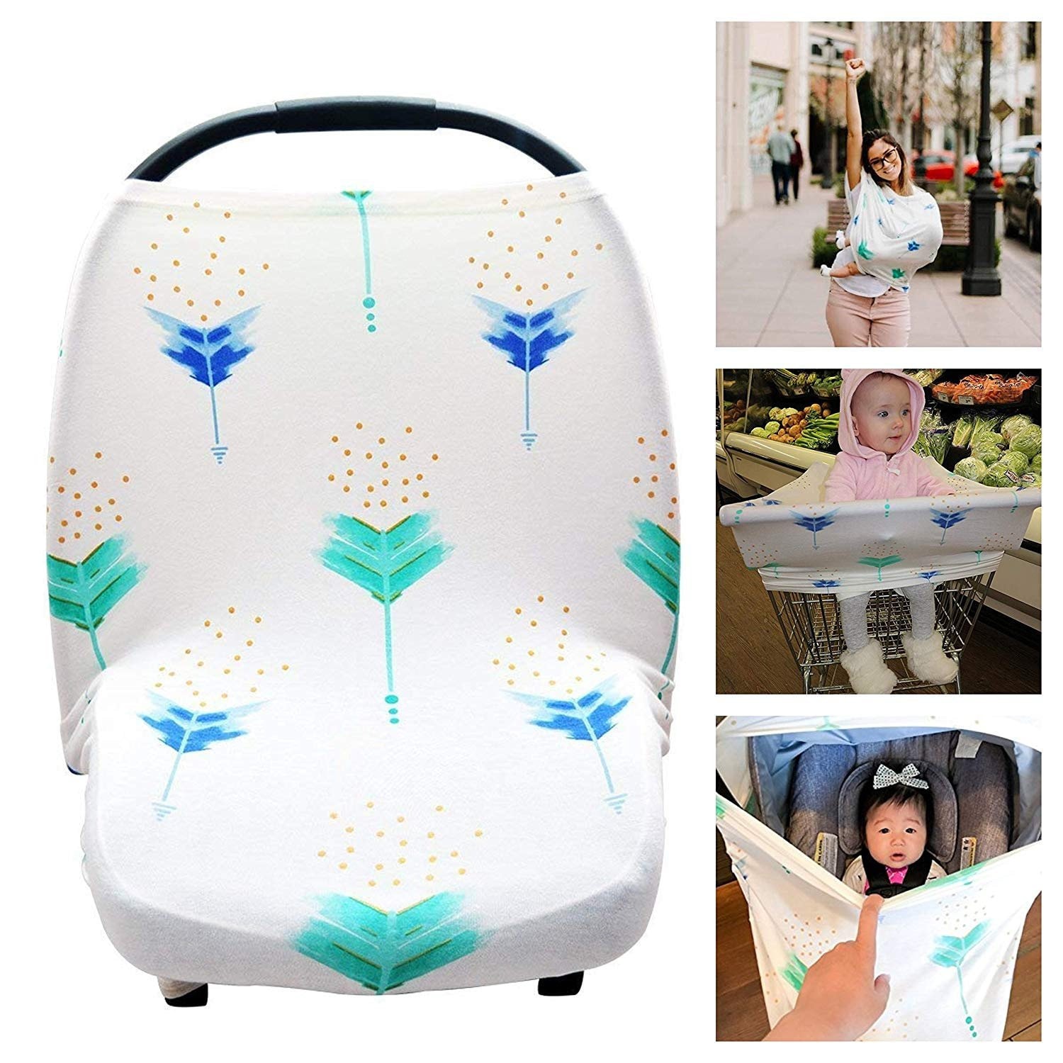6 in 1 Autositz Überdachung Junge, Pflegebezug, Stillen Vertuschen, Warenkorb Abdeckung Baby Mädchen, Hochstuhl Abdeckung, Geschenk, Kleinkind von Etsy - HunnyBabyCo