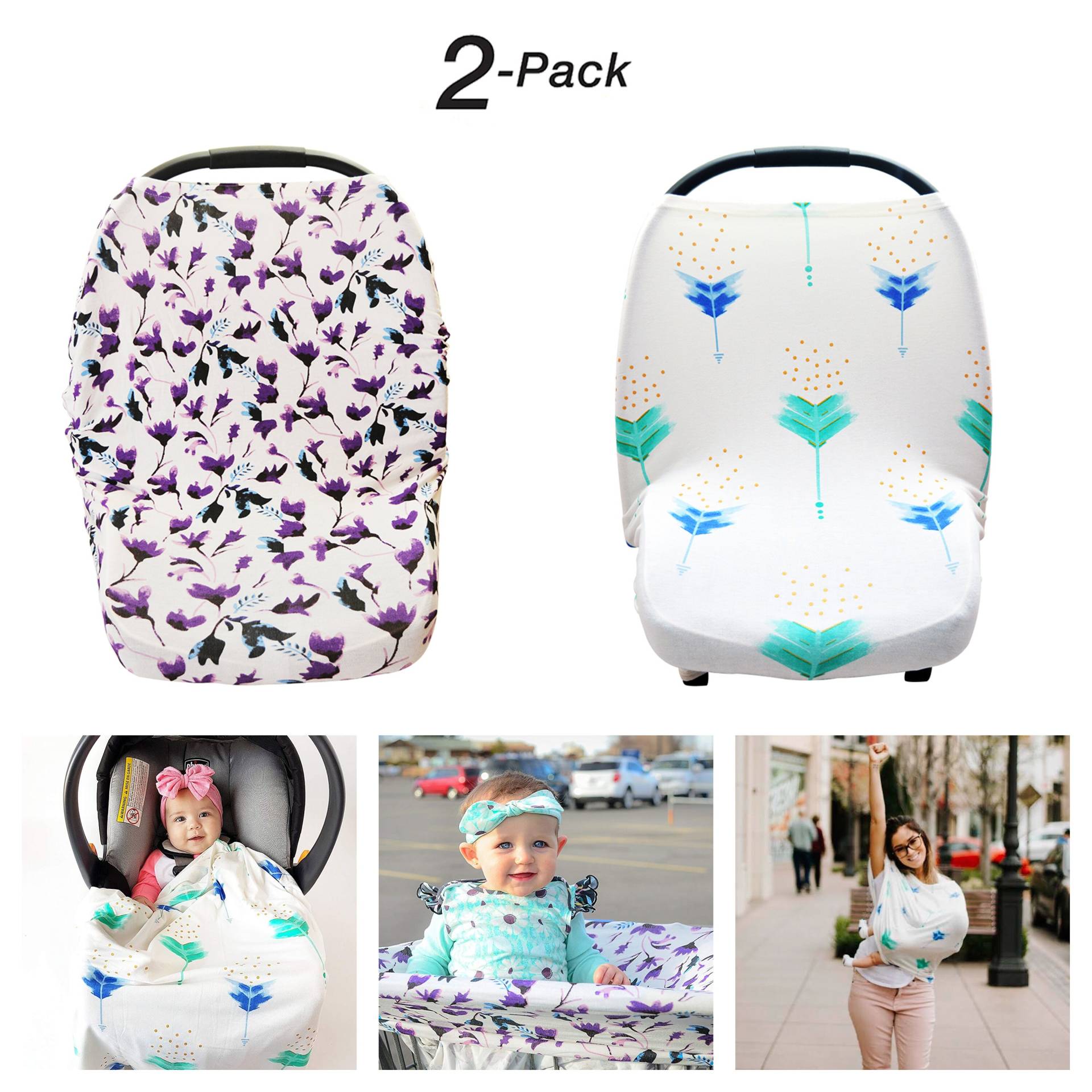 6 in 1 Autositz Überdachung Junge, Stillabdeckung, Babypartygeschenk, Hochstuhlabdeckung, Einkaufswagenabdeckung, Neugeborenenbabymädchen von Etsy - HunnyBabyCo