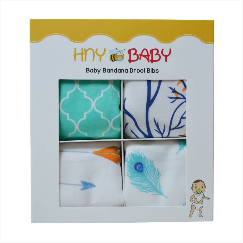 Bandana Lätzchen 4Er Pack Lätzchen, Lätzchen, Baby Lätzchen, Baby Jungen, Baby Mädchen, Füttern, Sabbern Deckchen | Verstellbare Druckknöpfe von Etsy - HunnyBabyCo
