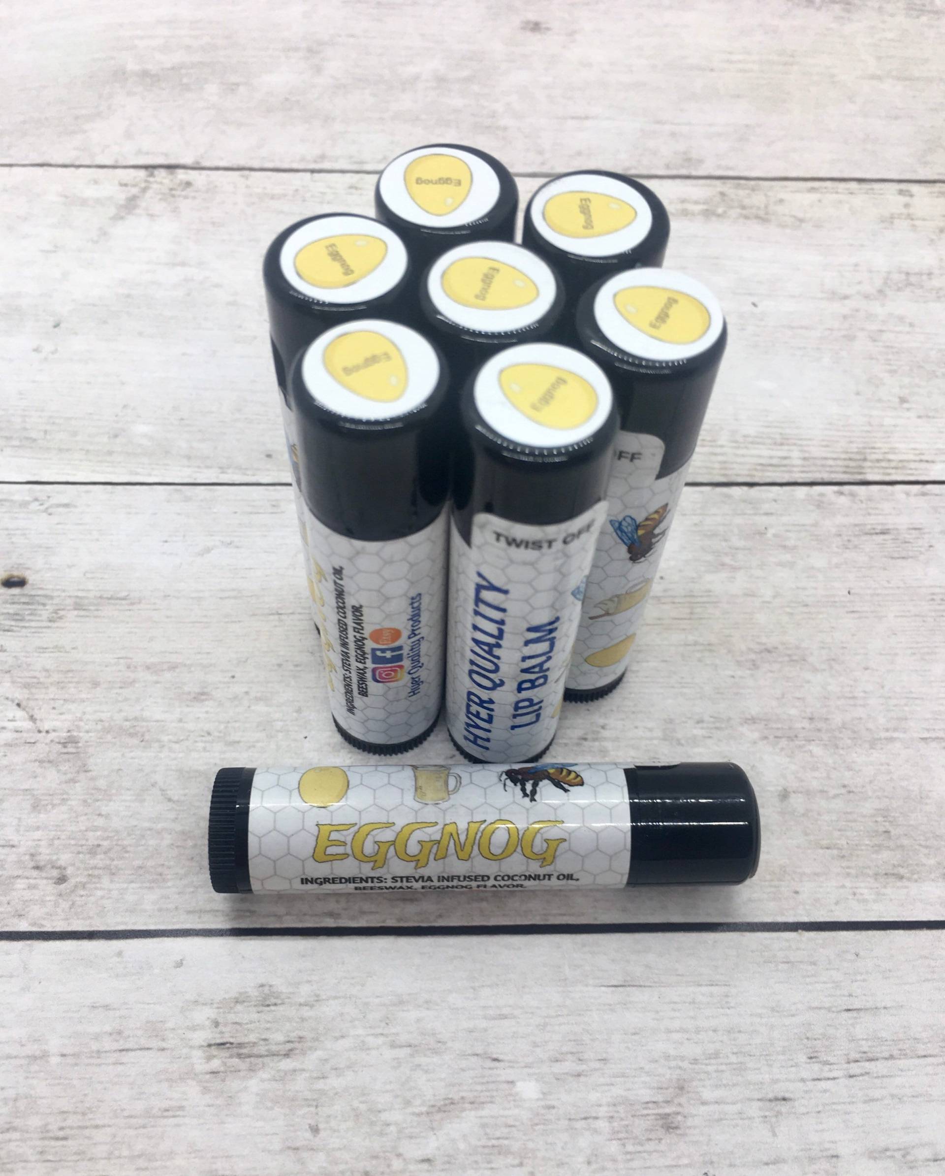Eierlikör - Bienenwachs Lippenbalsam von Etsy - HyerQualityProducts