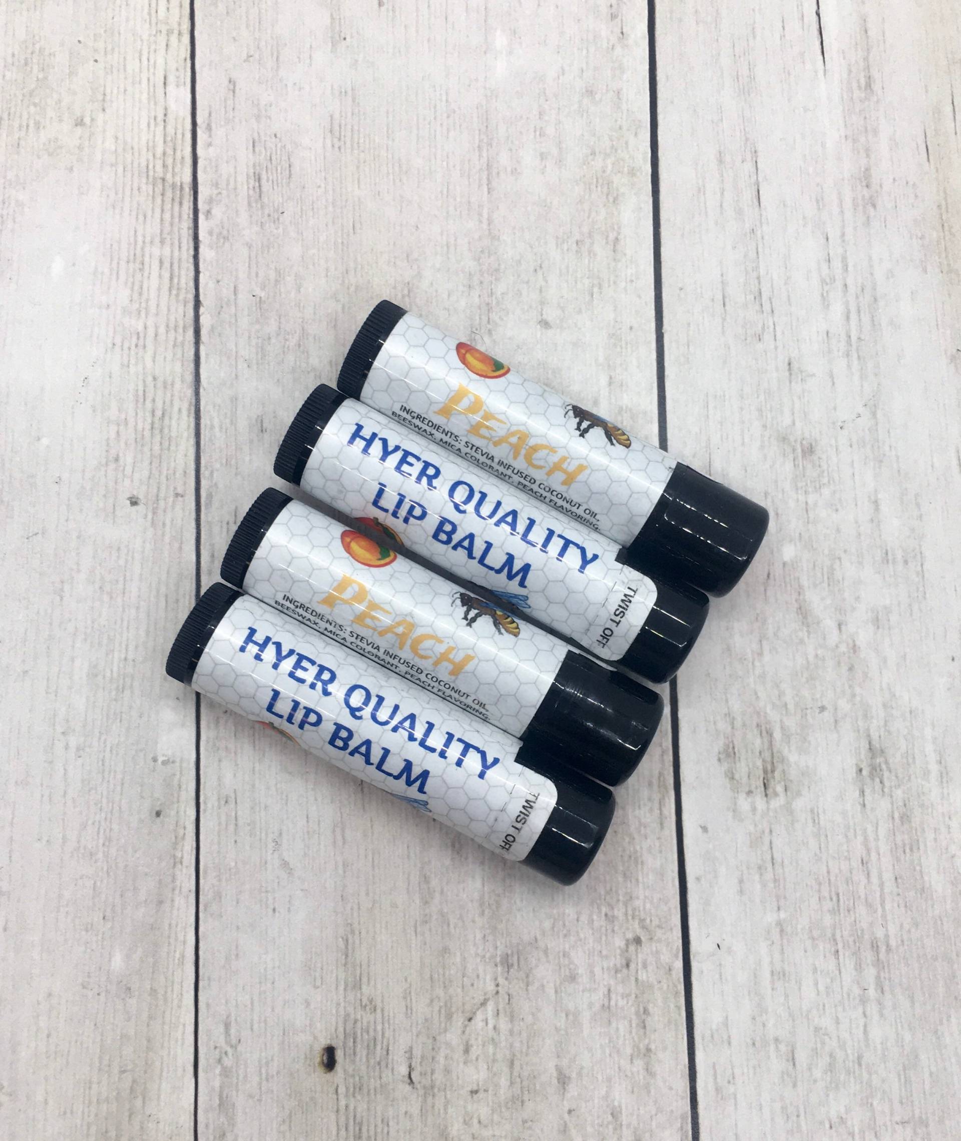 Pfirsich - Bienenwachs Lippenbalsam von Etsy - HyerQualityProducts