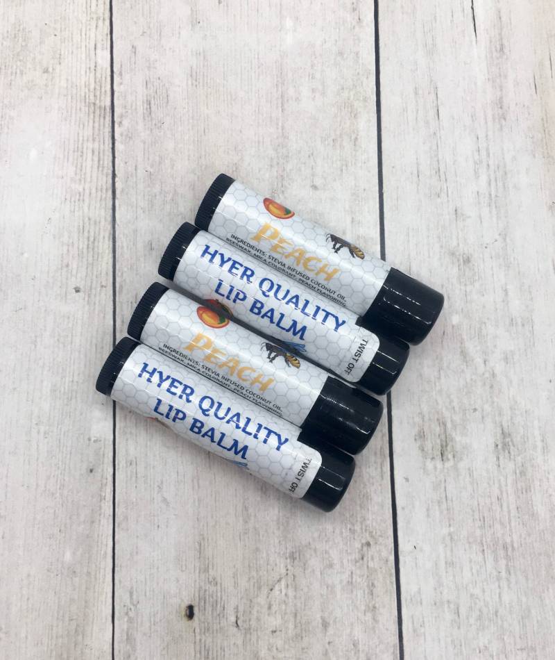 Pfirsich - Bienenwachs Lippenbalsam von Etsy - HyerQualityProducts