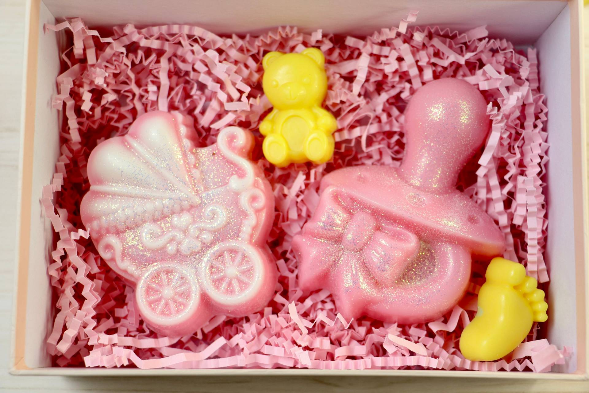 Handgemachtes Seifenset "Baby Girl"/Welcome Baby Girl/Newborn/Girl Handgemachtes Seifenset "Baby Girl"/Welcome Baby Girl/Newborn/Girl von Etsy - ICSoap