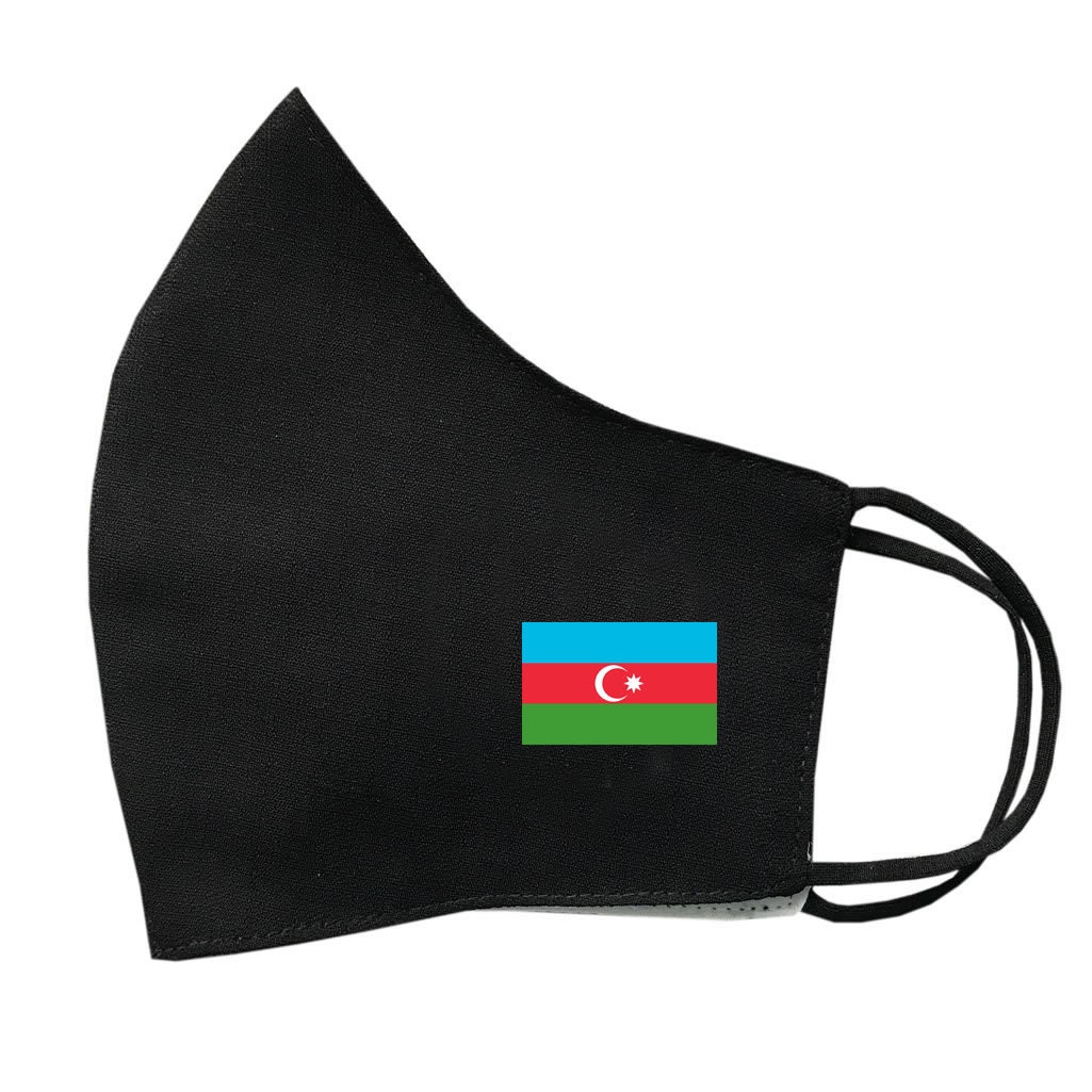 Aserbaidschan Flagge Maske Bedeckung Waschbar Wiederverwendbar Atmungsaktiv Flagge Aserbaidschan Flagge Maske Bedeckung Waschbar Wiederverwendbar Atmungsaktiv Flagge von Etsy - INKINGHOUSE
