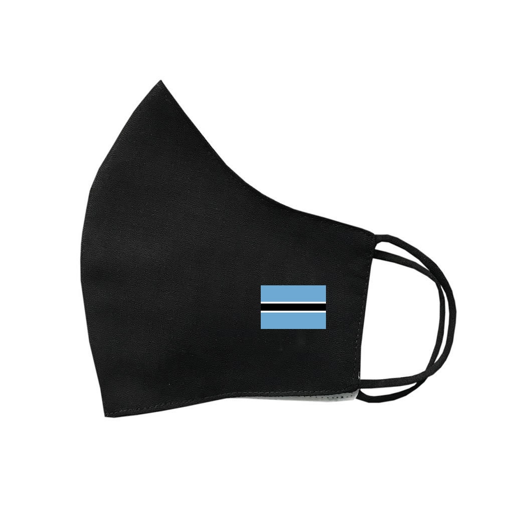 Botswana Flagge Baumwolle Gesichtsmaske Schutzhülle Waschbar Wiederverwendbar Afrika Botswana Flagge Baumwolle Gesichtsmaske Schutzhülle Waschbar Wiederverwendbar Afrika von Etsy - INKINGHOUSE