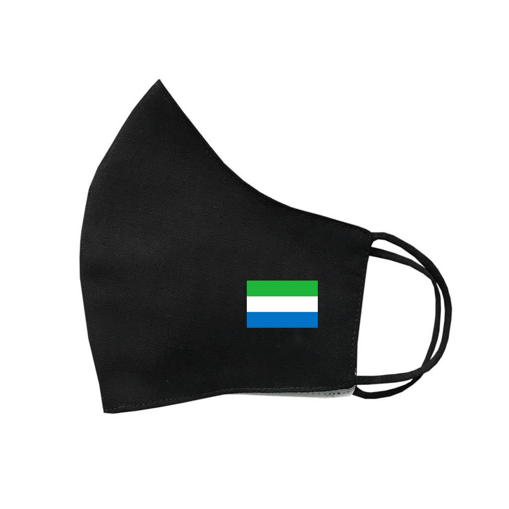 Sierra Leone Flagge Baumwolle Gesichtsmaske Schutzhülle Waschbar Wiederverwendbar Afrika Sierra Leone Flagge Baumwolle Gesichtsmaske Schutzhülle Waschbar Wiederverwendbar Afrika von Etsy - INKINGHOUSE