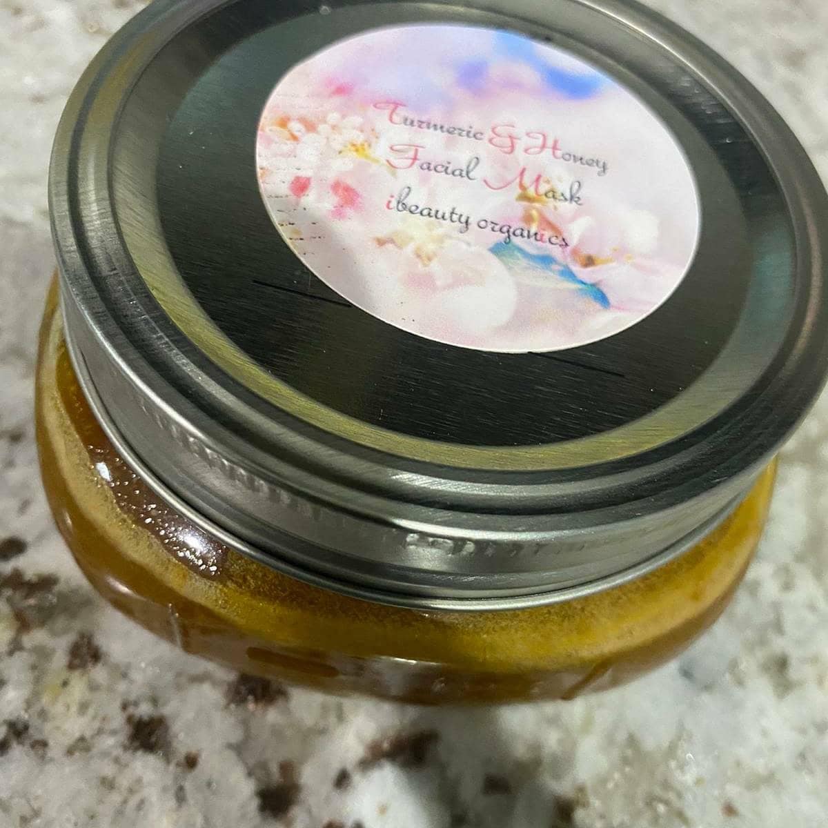 Kurkuma & Honig Gesichtsmaske von Etsy - Ibeautyorganics
