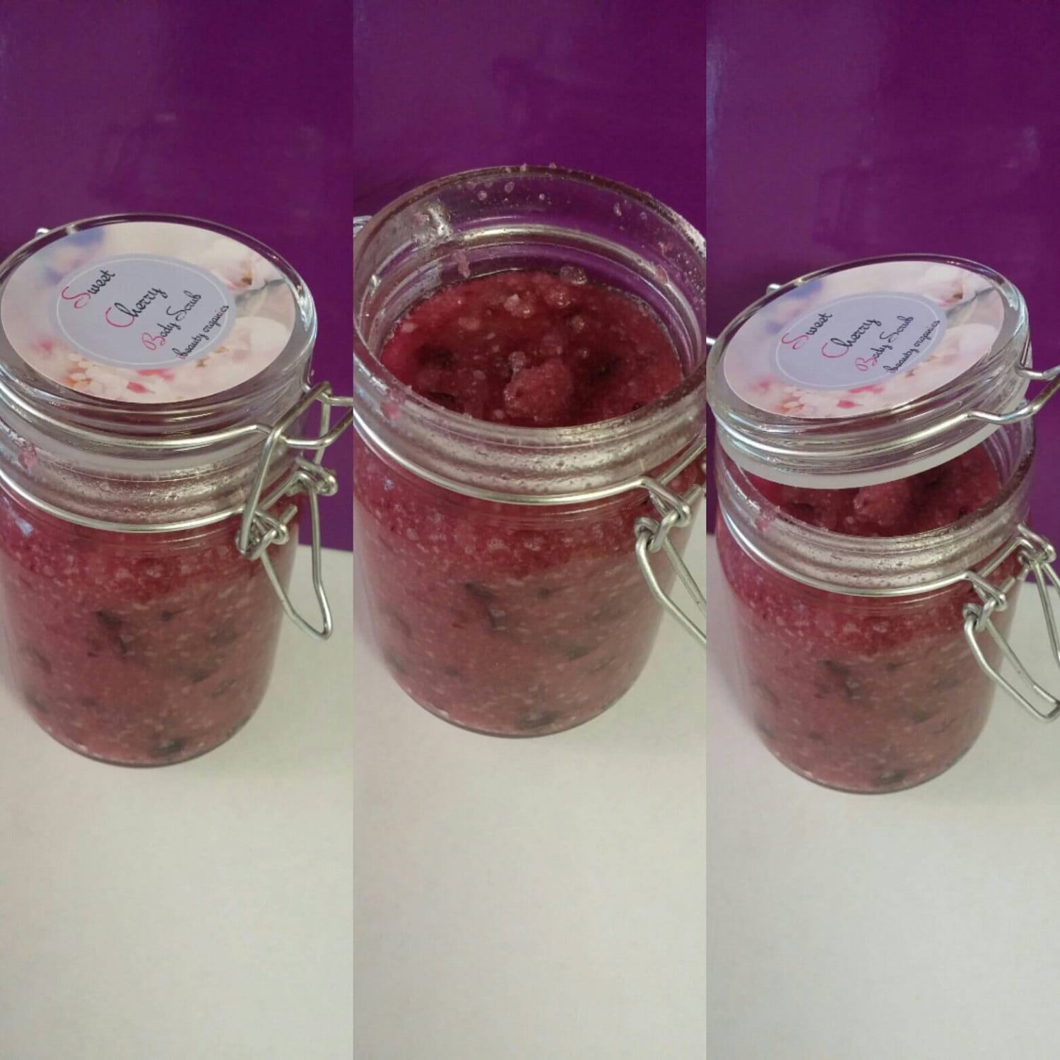 Süße Kirsche Körper Peeling von Etsy - Ibeautyorganics