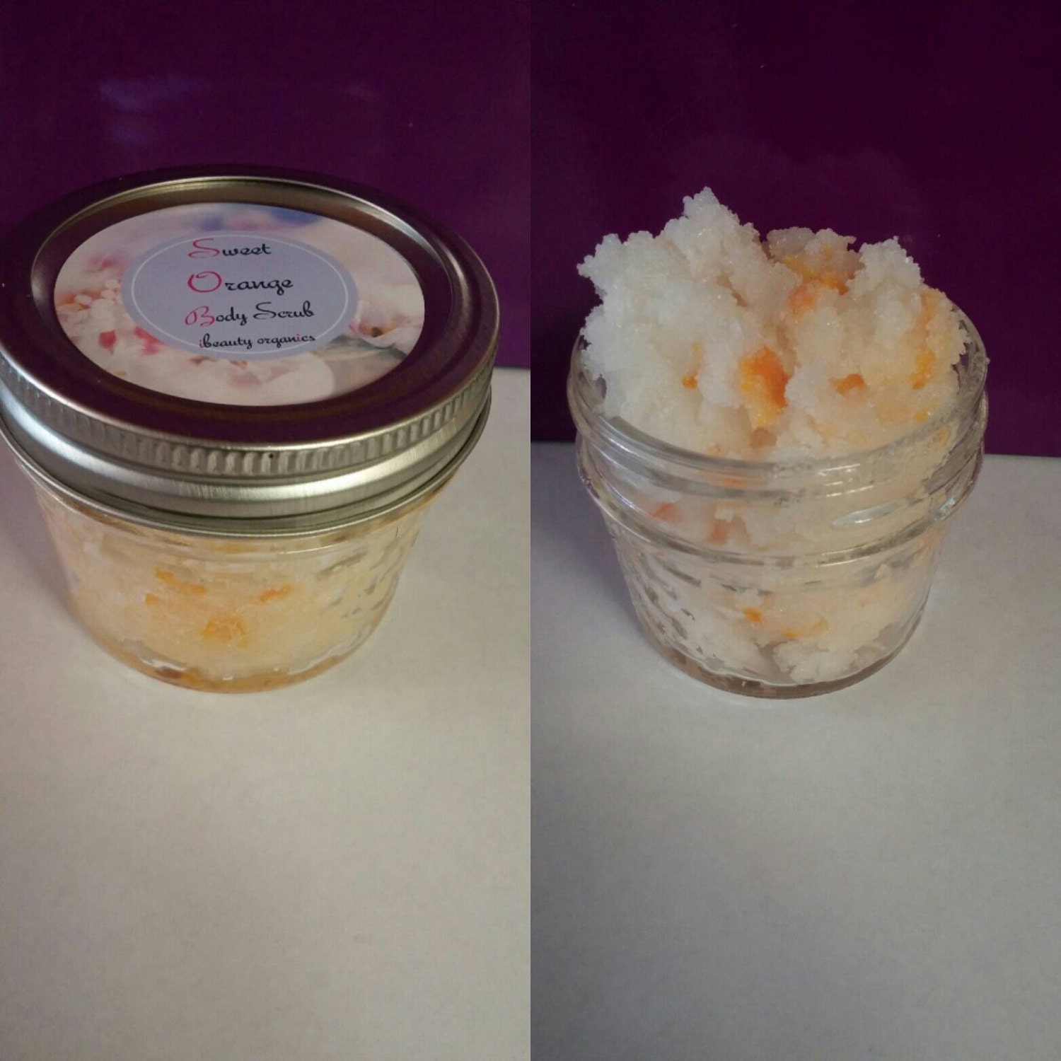 Sweet Orange Körperpeeling von Etsy - Ibeautyorganics