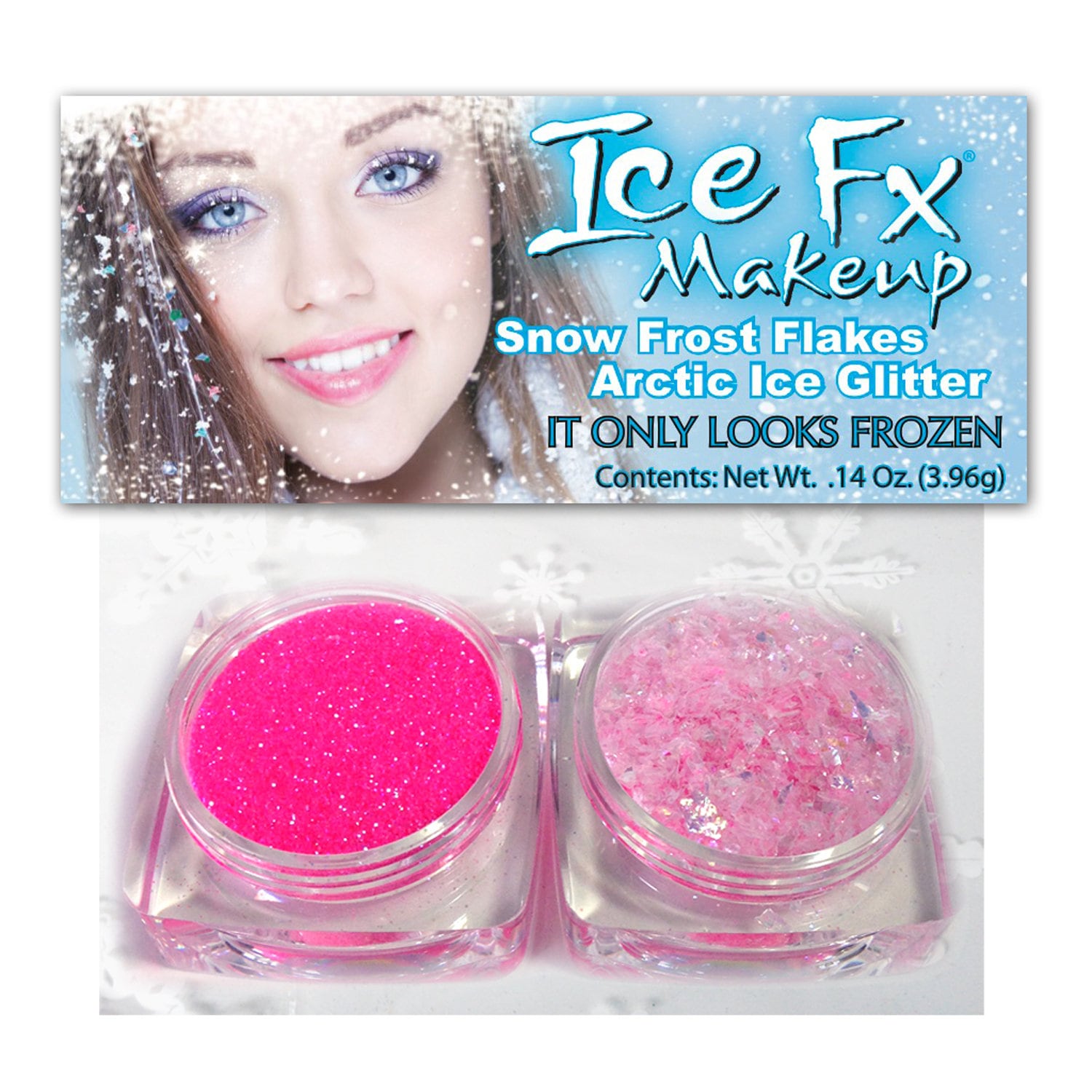Kosmetik Glitzer & Passende Schillernde Flocken - Pink von Etsy - IceFxMakeup