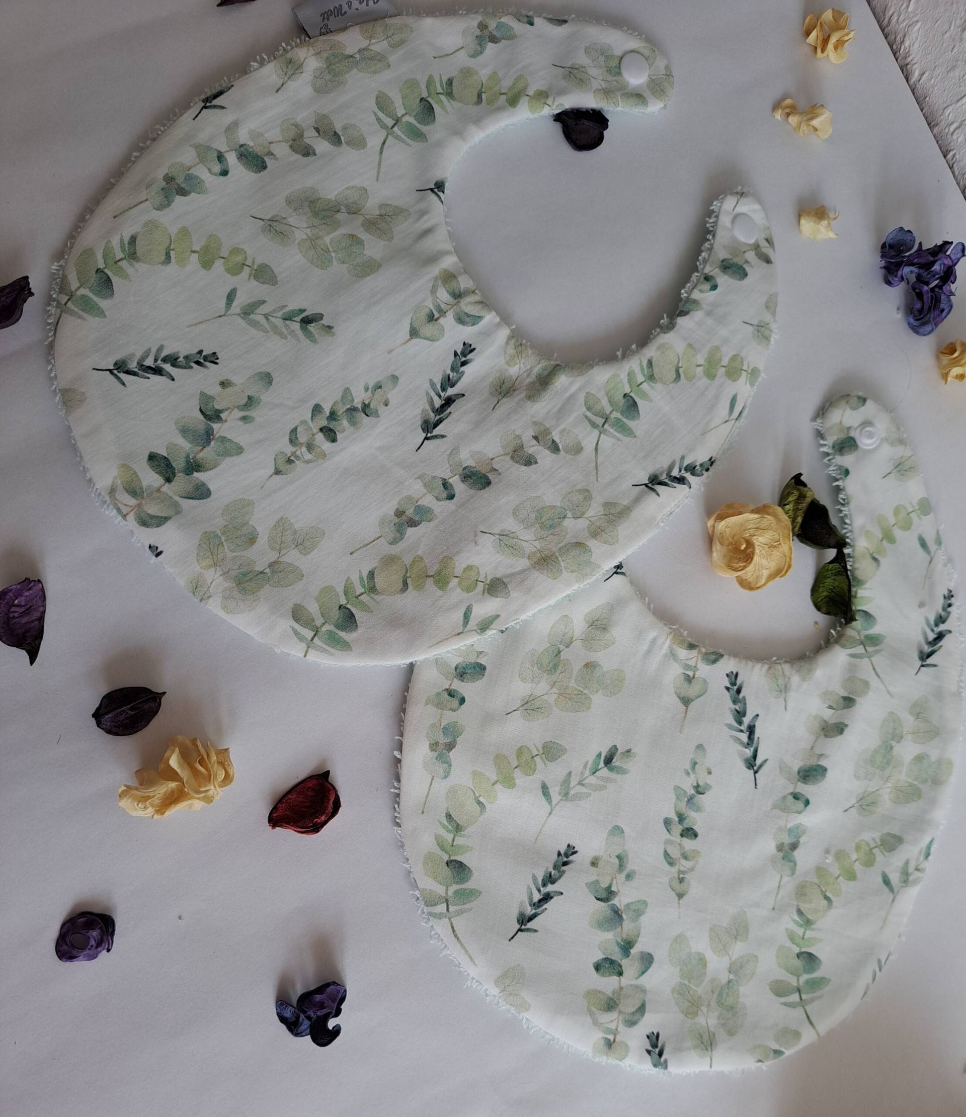 2Er Set Babylätzchen, Baumwolllätzchen 2Er Set Babylätzchen, Baumwolllätzchen von Etsy - IdasWeltHandmade