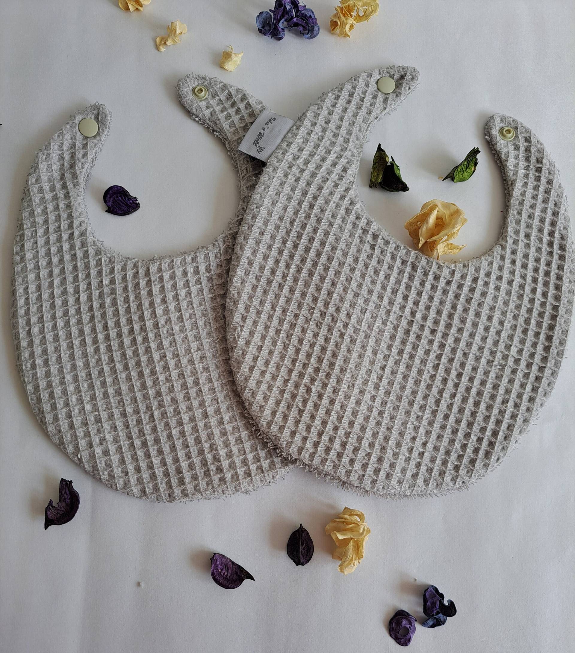 2Er Set Babylätzchen, Baumwolllätzchen 2Er Set Babylätzchen, Baumwolllätzchen von Etsy - IdasWeltHandmade