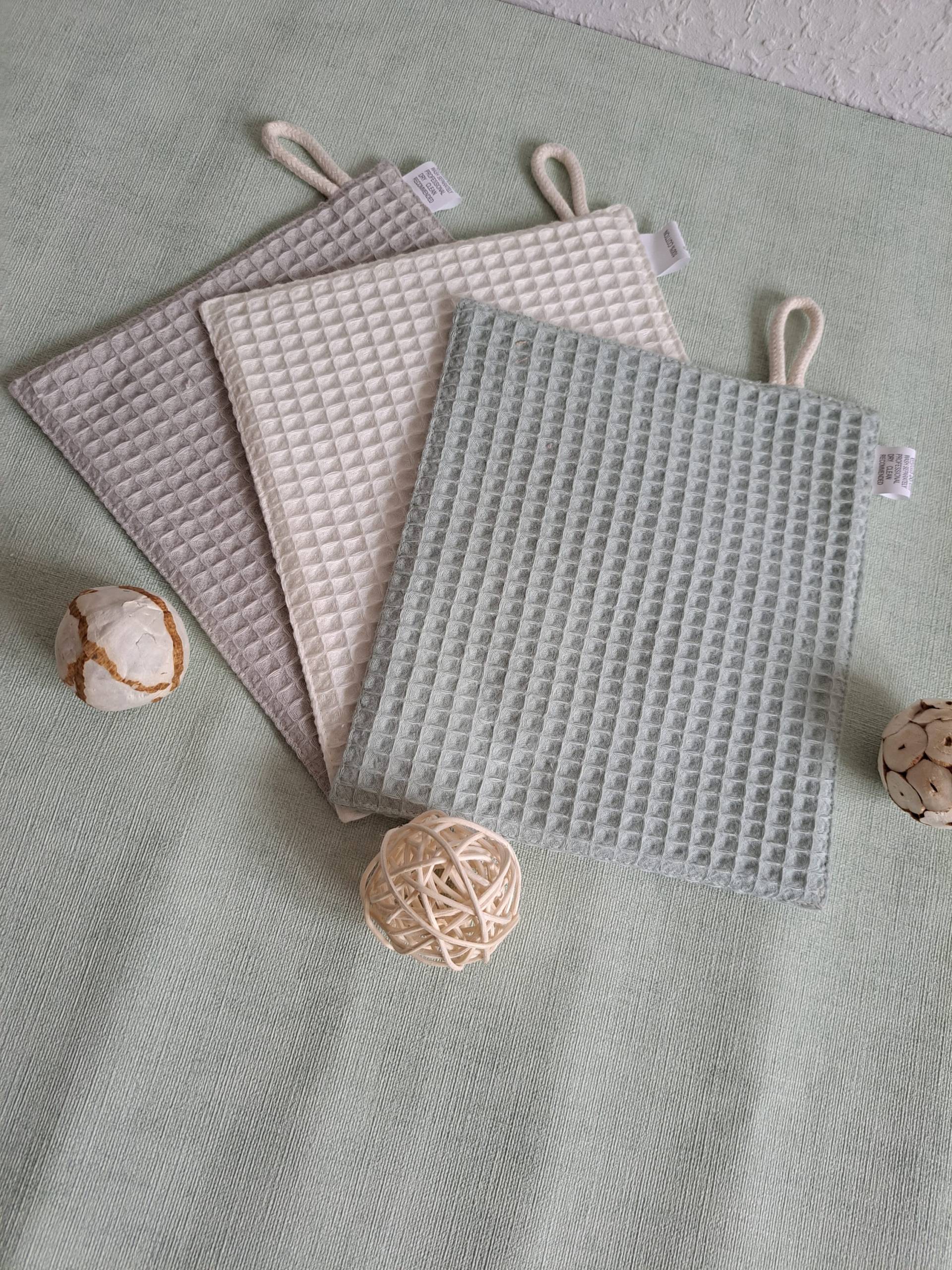 Waschlappen Waffelpique Baumwolle Waschlappen Waffelpique Baumwolle von Etsy - IdasWeltHandmade