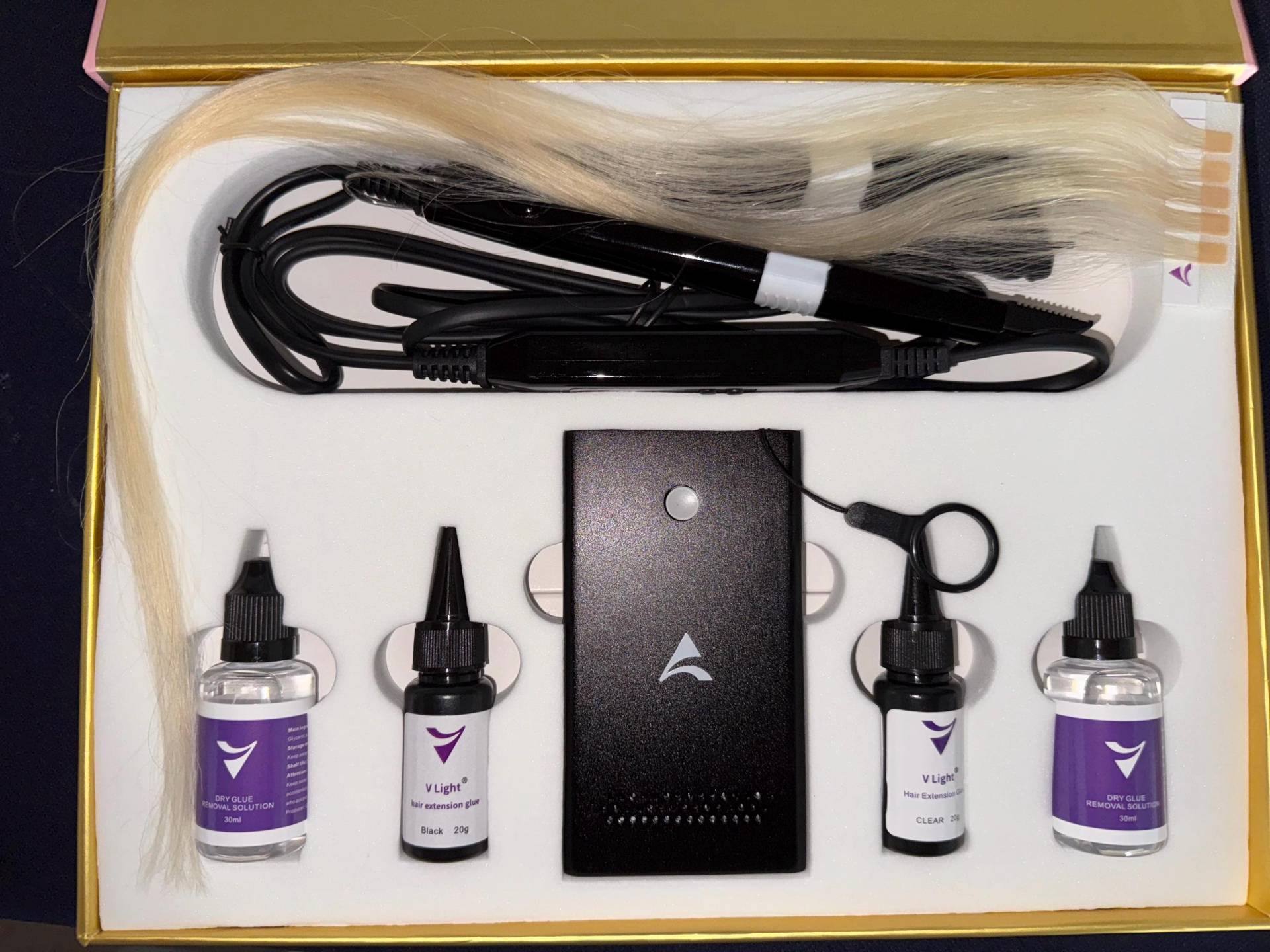 Profi Vlight-Set Für Friseursalons Uv Kleber Haarteil Mit 3 Klebern Profi Vlight-Set Für Friseursalons Uv Kleber Haarteil Mit 3 Klebern von Etsy - ImainnenDeko