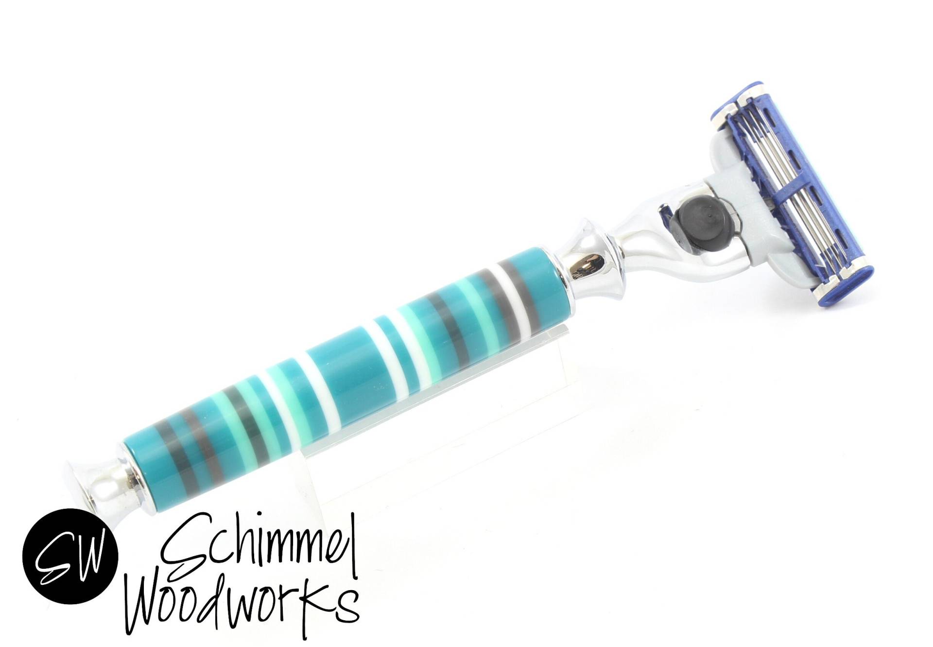 Blauer Streifen Rasierer von Etsy - ImpeccablePen