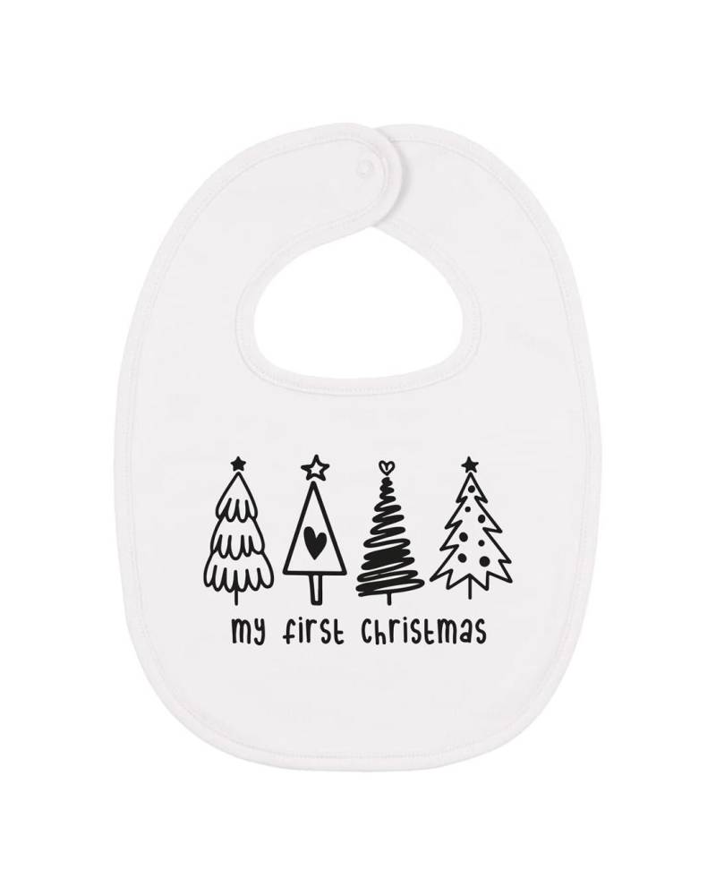 Lätzchen Personalisiert, Mit Namen, My First Christmas, Erstes Weihnachten, Rudolf, Rentier, Weihnachtsgeschenk Baby von Etsy - IndelibleDesignShop