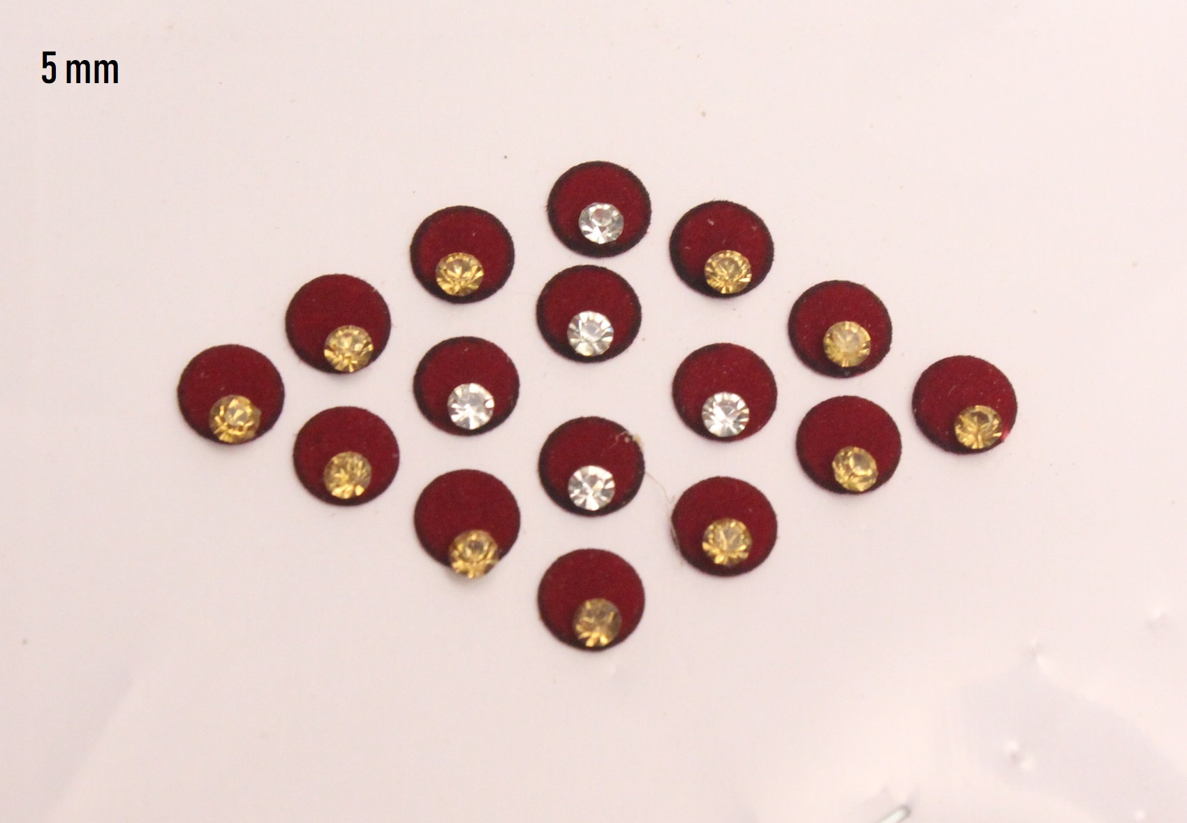Bindis Kastanienbraun Gefärbt Bindis, Hochzeit Runde Samt Bunten Gesicht Bollywood Selbst-Aufklebern von Etsy - IndianartstoreShop