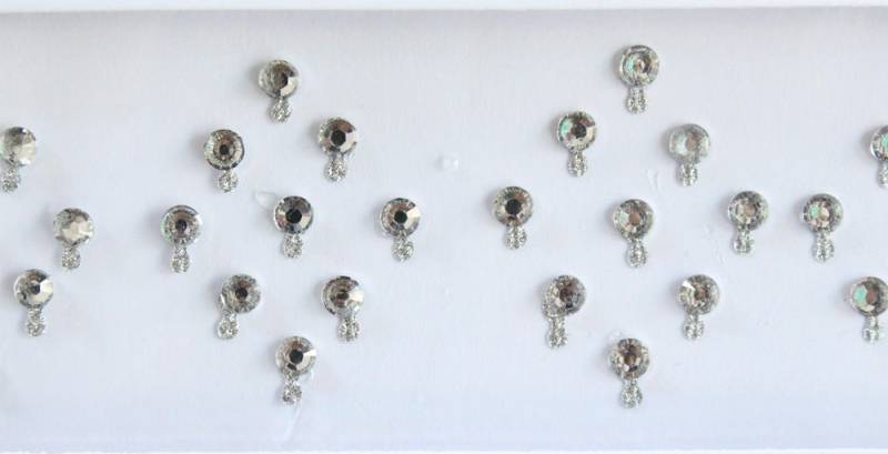 Silver Face Jewels Festival Bindi Stickers - 36 Pack von Etsy - IndianartstoreShop