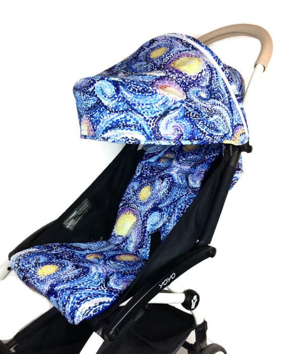 Individuelles Bugaboo Van Gogh Zubehör - Verdeck, Sitzauflage, Kinderwagentasche, Schürze Für Cameleon Donkey Buffalo, Bee3 Babyzen Yoyo Individuelles Bugaboo Van Gogh Zubehör - Verdeck, Sitzauflage, Kinderwagentasche, Schürze Für Cameleon Donkey Buffalo, Bee3 Babyzen Yoyo von Etsy - IndigoFamily