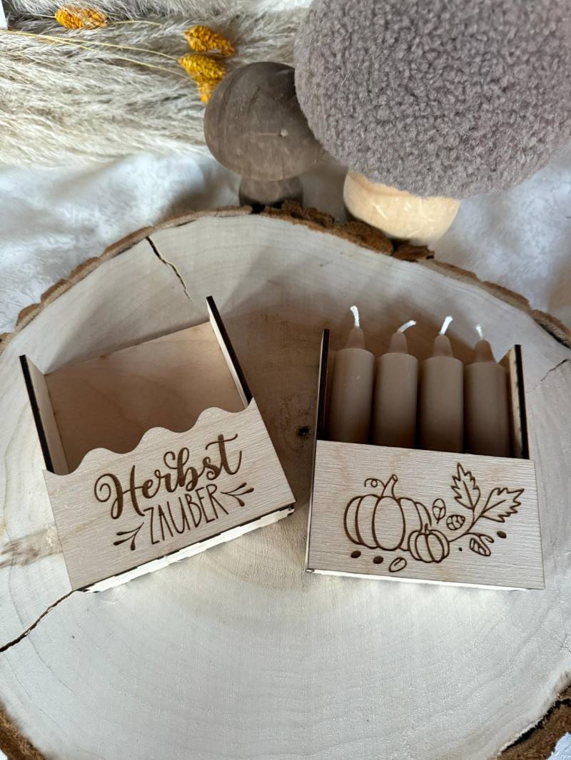Kerzenbox Aus Holz Für 4 Kerzen | Adventskerzenbox Handgemachte Holzbox Passend Personalisierte Geschenkidee & Weihnachtsdeko von Etsy - IndividualWerk