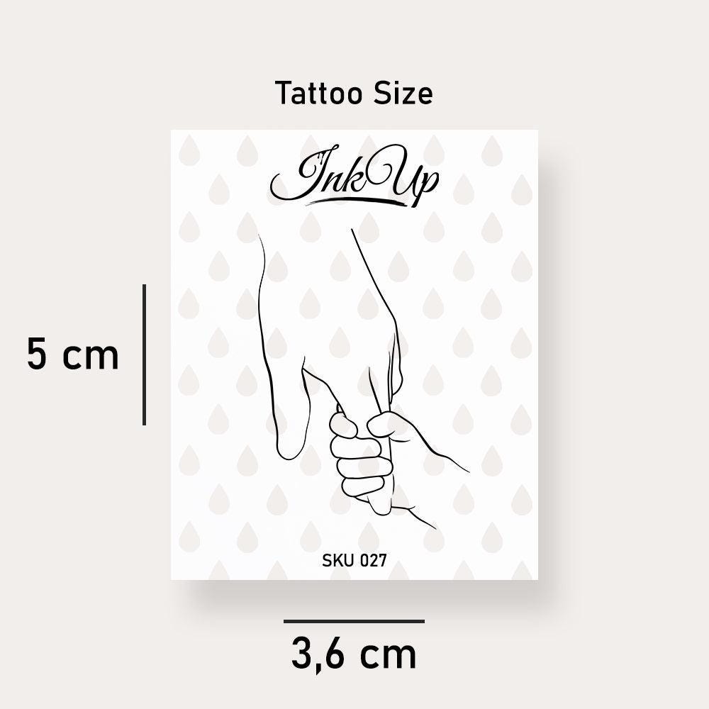 Eltern Kind Tattoo von Etsy - InkUpTattoo