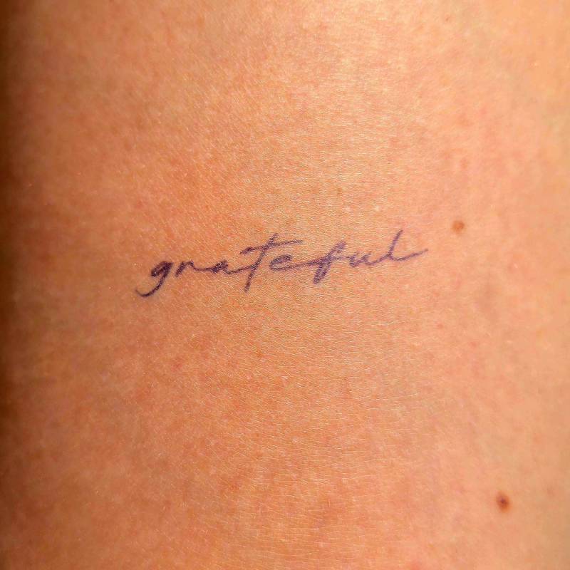 Grateful Tattoo von Etsy - InkUpTattoo