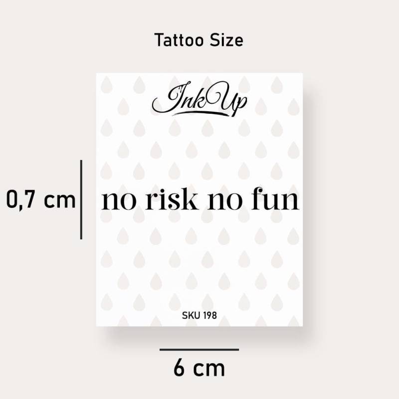 Temporäres Tattoo No Risk Fun Temporäres Tattoo No Risk Fun von Etsy - InkUpTattoo