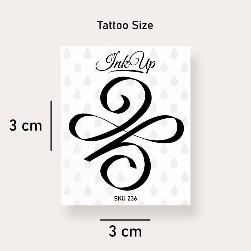 Temporäres Tattoo Stärke Symbol Temporäres Tattoo Stärke Symbol von Etsy - InkUpTattoo