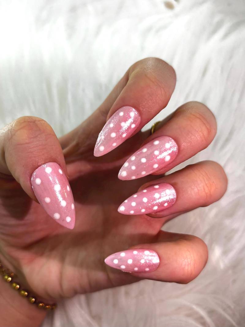 Polka Dots Gelnägel von Etsy - InstantPerfectNails