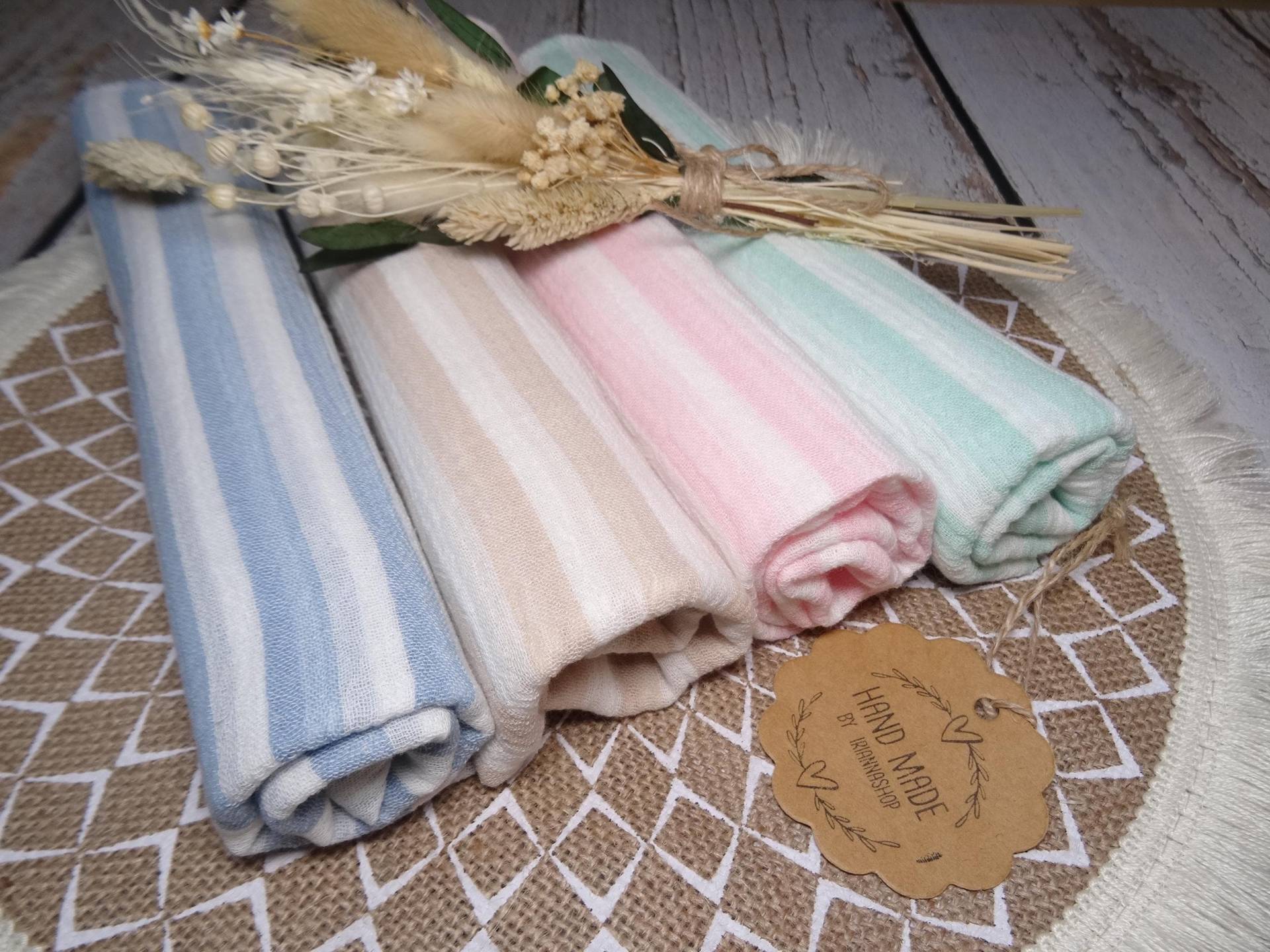 Musselin Tuch Baby Spucktuch Mulltuch Musselin-Decken, Ökotex , in Verschiedenen Größen von Etsy - IriannaShop