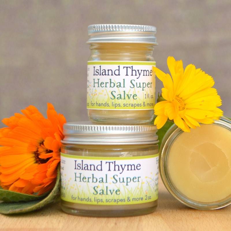 Pflanzliche Supersalve Unser Go-To/Cure-All Hautmittel. Ideal Für Trockene Haut, Hände, Füße, Hautausschläge, Lippen, Cuticles Und Mehr 1 Oz 2 von Etsy - IslandThyme